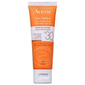 Avène Mat Perfect Aqua Fluido FPS 30 Com Cor - Protetor Solar 50ml