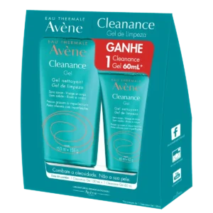 Kit Avène Cleanance Gel De Limpeza Facial (2 Produtos)