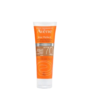 Avène Mat Perfect Clareador FPS 70 Tom Médio - Protetor Solar Facial Fluido 40g