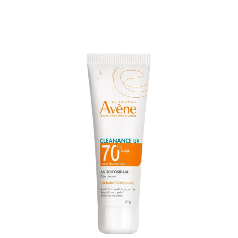 Avène Cleanance UV FPS70 - Protetor Solar Facial Antioleosidade 40g